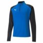 PUMA Trainingsshirt teamLIGA Kwartrits - Blauw/Zwart