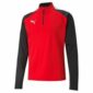 PUMA Trainingsshirt teamLIGA Kwartrits - Rood/Zwart