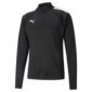 PUMA Trainingsshirt teamLIGA Kwartrits - Zwart/Wit