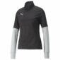 PUMA Trainingsshirt individualLIGA Kwartrits - Zwart/HARBOR MIST Vrouw