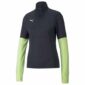 PUMA Trainingsshirt individualLIGA Kwartrits - Blauw/Groen Dames