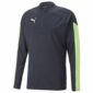 PUMA Trainingsshirt IndividualFINAL Kwartrits - Blauw/Groen