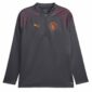 Manchester City Trainingsshirt Kwartrits - Grijs/Oranje