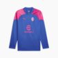 Milan Trainingsshirt Kwartrits - Blauw/Roze