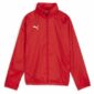PUMA Jas teamGOAL All Weather - Rood/Wit Kids