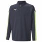 PUMA Trainingsshirt IndividualFINAL Kwartrits - Blauw/Groen Kids