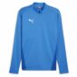 PUMA Trainingsshirt teamGOAL Kwartrits - Blauw/Wit/Blauw
