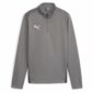 PUMA Trainingsshirt teamGOAL Kwartrits - Grijs/Wit Kids