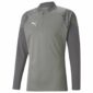 PUMA Trainingsshirt teamCUP Kwartrits - Grijs