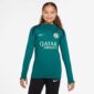 Paris Saint-germain Trainingsshirt Dri-fit Strike Drill - Geode Teal/bordeaux/oranje Kids - Nike, maat ['L: 147-158 cm']