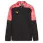 PUMA Trainingsshirt IndividualFINAL Kwartrits Forever Faster - Zwart/Roze Kids
