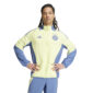 adidas Ajax Presentatie Trainingsjack 2024-2025 Geel Blauw