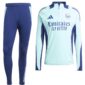 adidas Arsenal Trainingspak 1/4-Zip 2024-2025 Lichtblauw Donkerblauw