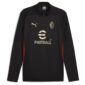 Milan Trainingsshirt Kwartrits - Zwart/For All Time Red