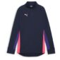 PUMA Trainingsshirt Individualblaze Kwartrits - Club Navy/dark Amethyst Dames, maat X-Small