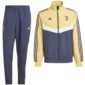 adidas Juventus Culturewear Trainingspak Woven Full-Zip 2024-2025 Donkerblauw Geel