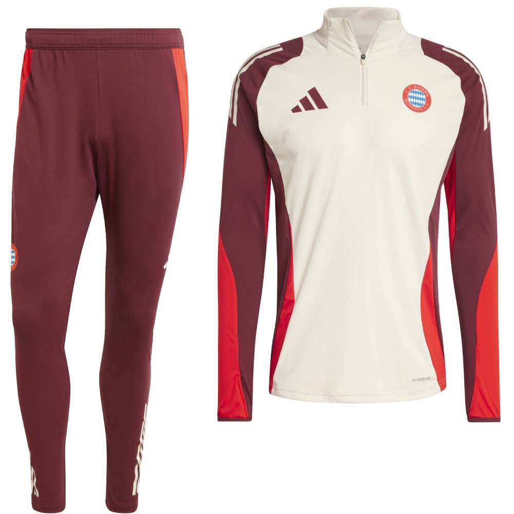 adidas Bayern Munchen Trainingspak 2018-2019 Grijs Rood - De  Voetbalschoenen Expert