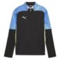 PUMA Trainingsshirt IndividualFINAL Kwartrits - Zwart/Fizzy Apple Kids
