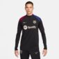 Barcelona Trainingsshirt Dri-fit Strike Drill - Zwart/bordeaux - Nike, maat X-Large