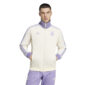 adidas Real Madrid Culturewear Trainingsjack 2024-2025 Gebroken Wit Lichtpaars