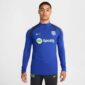 Barcelona Trainingsshirt Dri-fit Strike Drill 3de - Blauw/grijs/groen - Nike, maat Large