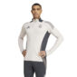 adidas Real Madrid Trainingstrui 1/4-Zip Europees 2024-2025 Beige Donkergrijs Bruin