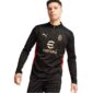 PUMA AC Milan Trainingstrui 1/4-Zip 2024-2025 Zwart Rood Goud