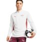 PUMA RB Leipzig Trainingstrui 1/4-Zip 2024-2025 Wit Rood