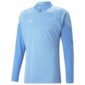 PUMA Trainingsshirt Teamcup Kwartrits - Blauw, maat X-Large