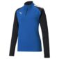 PUMA Trainingsshirt teamLIGA Kwartrits - Blauw/Zwart/Wit Dames