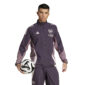 adidas Arsenal Presentatie Trainingsjack 2024-2025 Donkerpaars Beige Paars